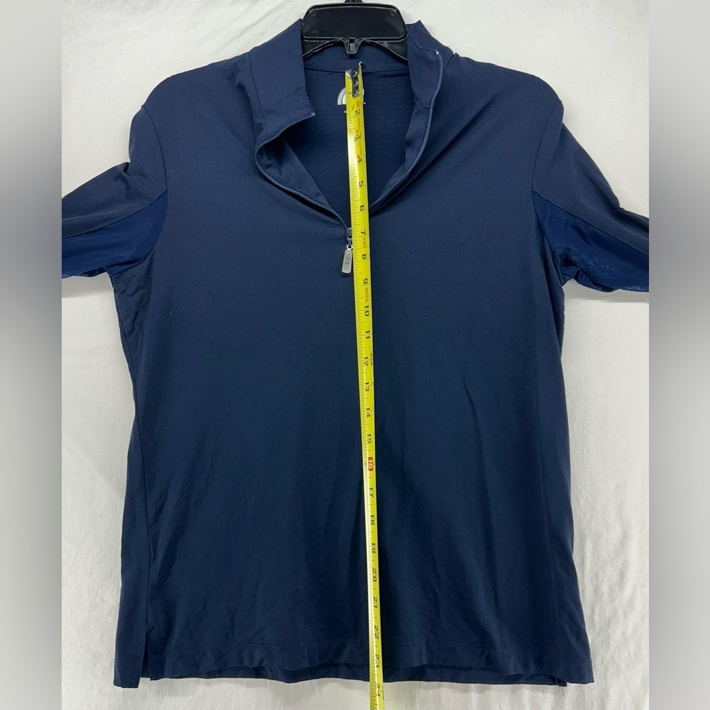 EIS Shirt Long Sleeve 1/4 Zip Blue Equestrian Riding Shirt Women’s L Lot of 2 - Picture 12 of 15